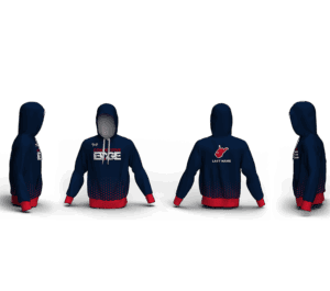 Competitive Edge Wrestling Club Custom Unisex Sublimated Hoodie