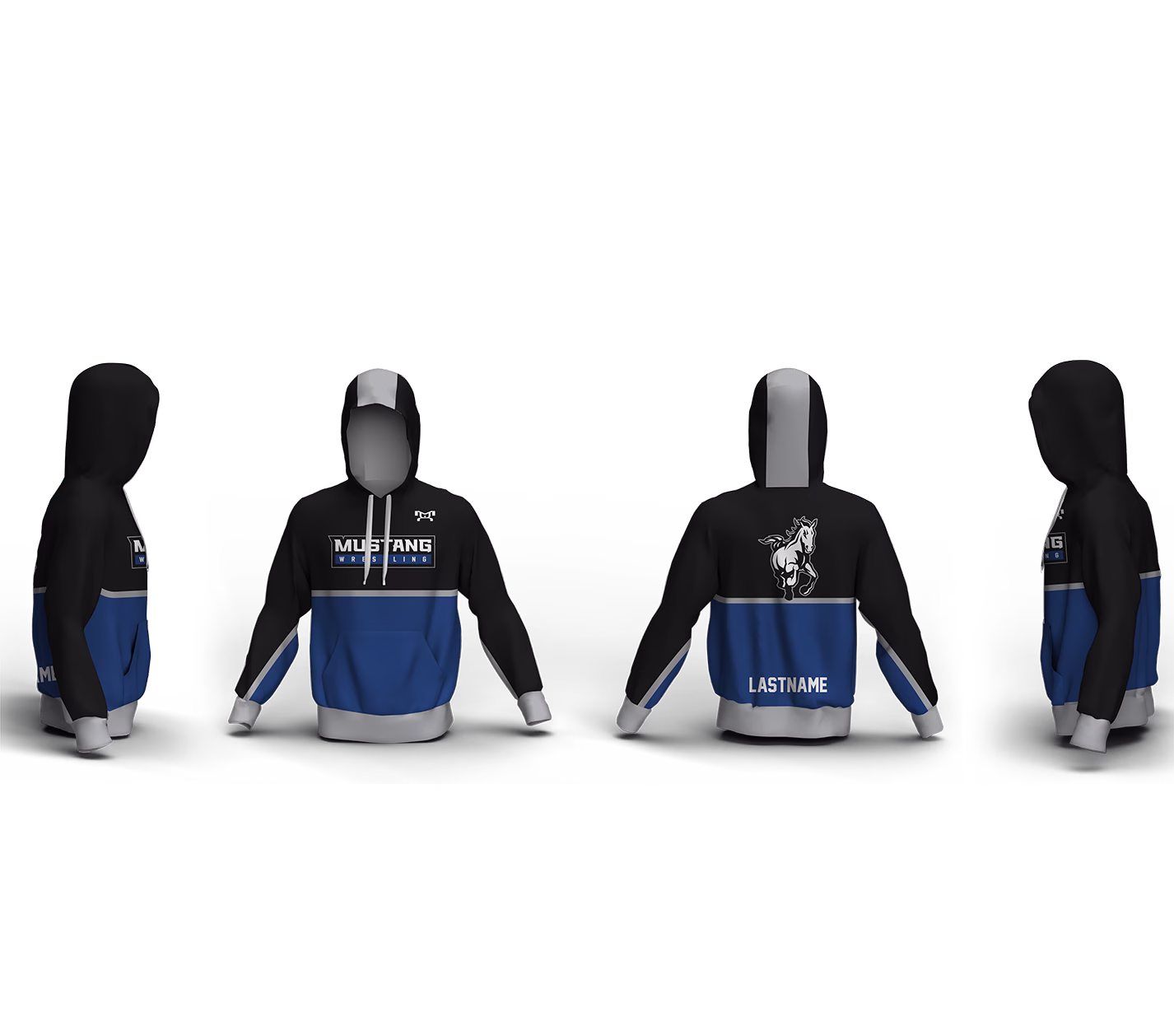 Rock Creek Wrestling Custom Unisex Sublimated Hoodie