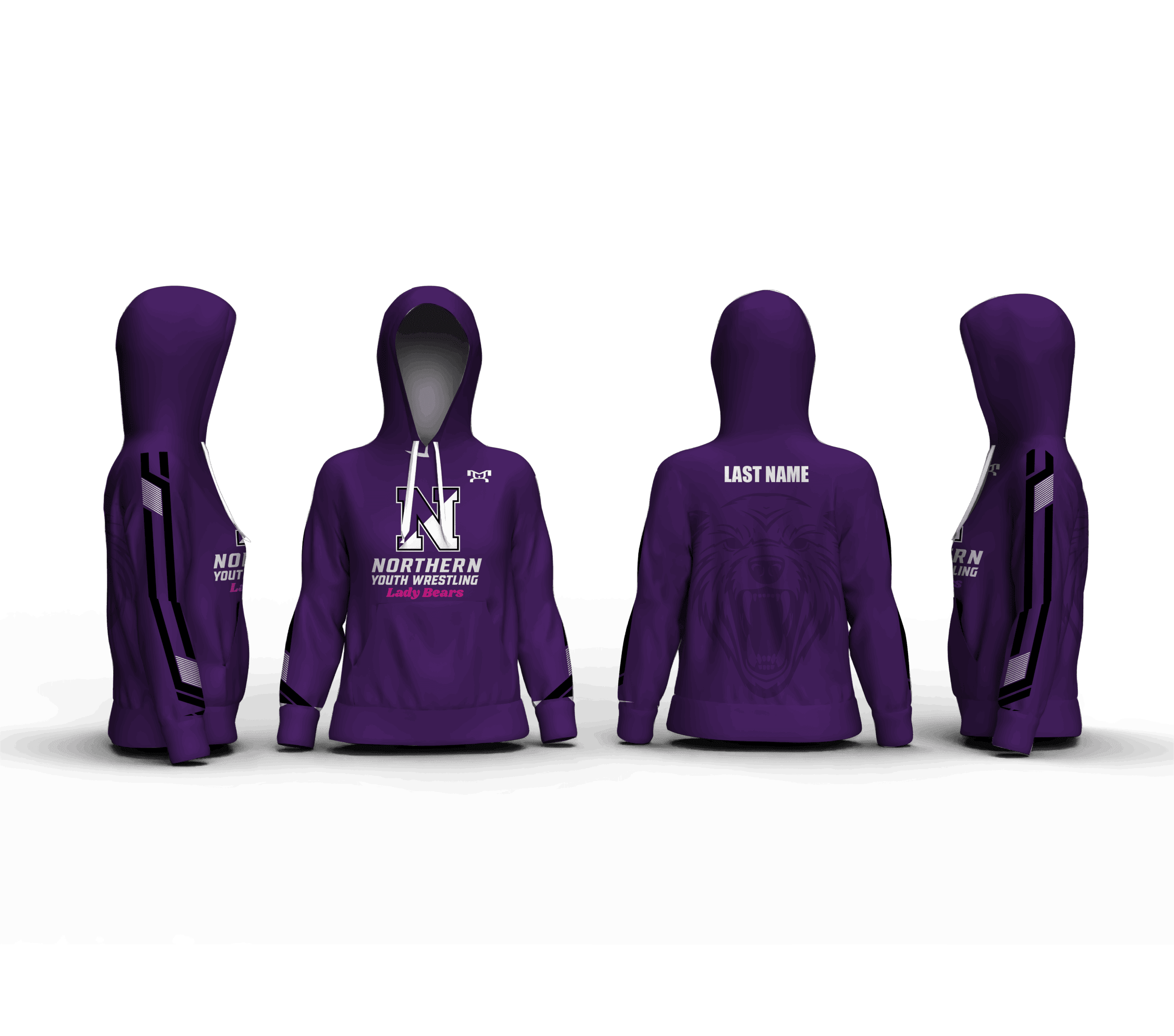 Northern York Youth Wrestling Women's Elite Hoodie