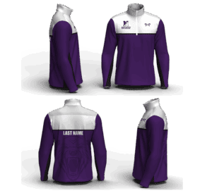 Northern York Youth Wrestling Men's Mid-Weight Custom Quarter Zip