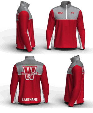 Wasilla High School Women's Mid-Weight Quarter Zip