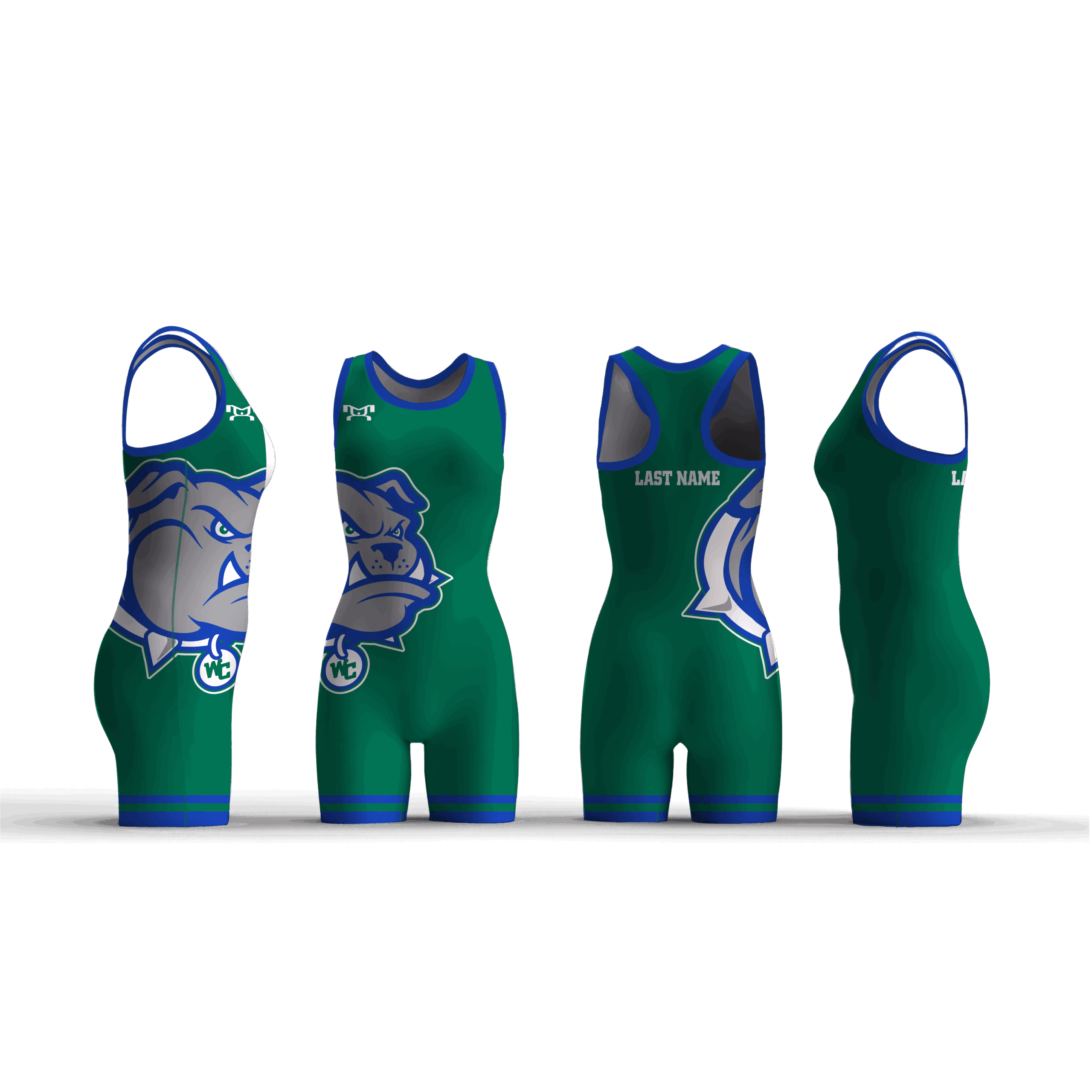 Churchill GREEN MANDATORY Women's Racerback Singlet
