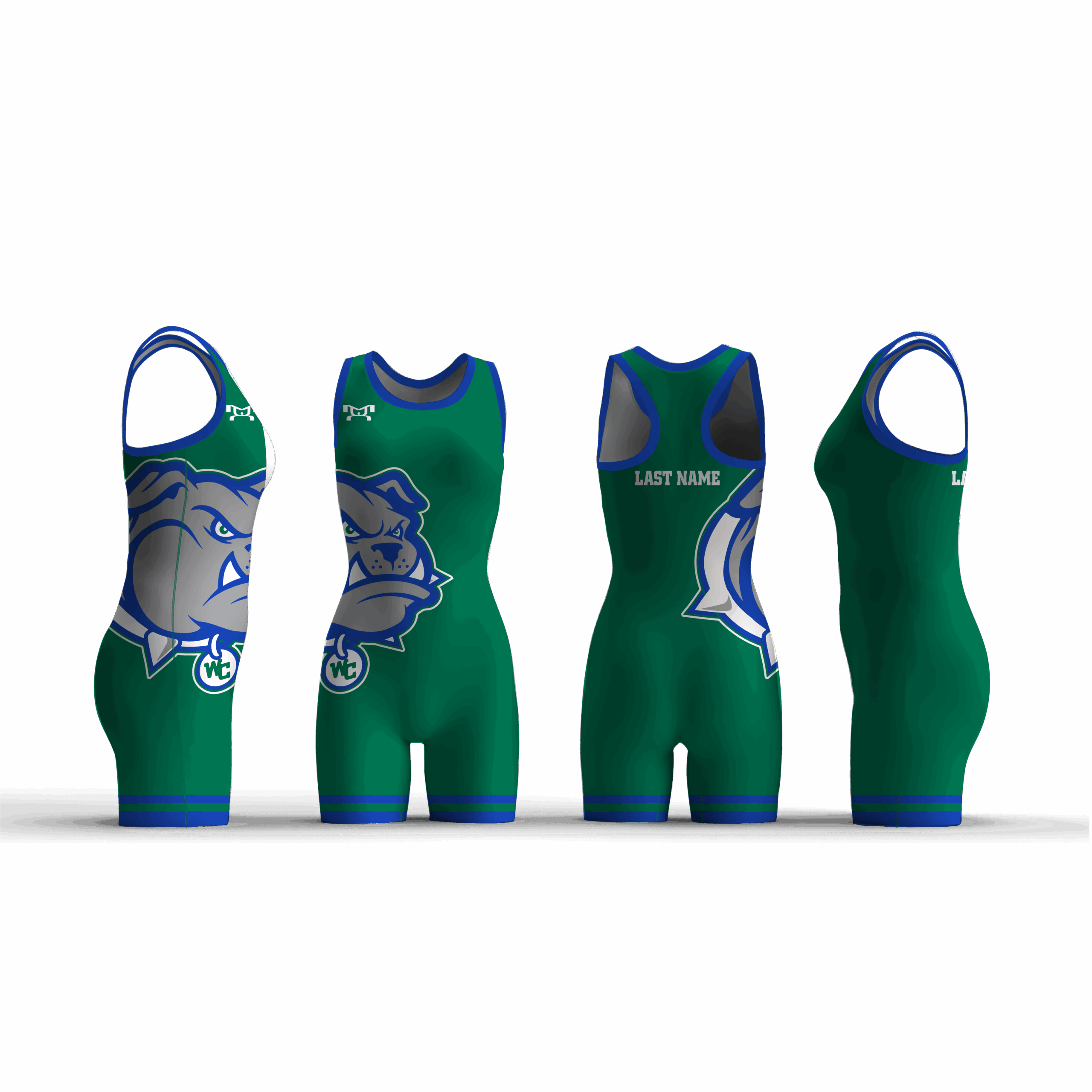 Churchill GREEN MANDATORY Women's Racerback Singlet