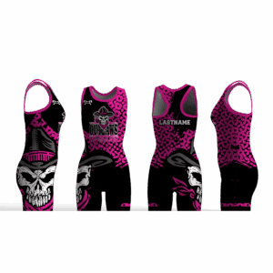 Outlaws Wrestling Club Women's Racerback Singlet