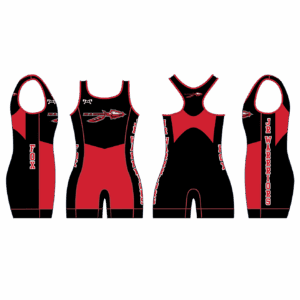 Fox Jr Warriors Wrestling Women's Racerback Singlet