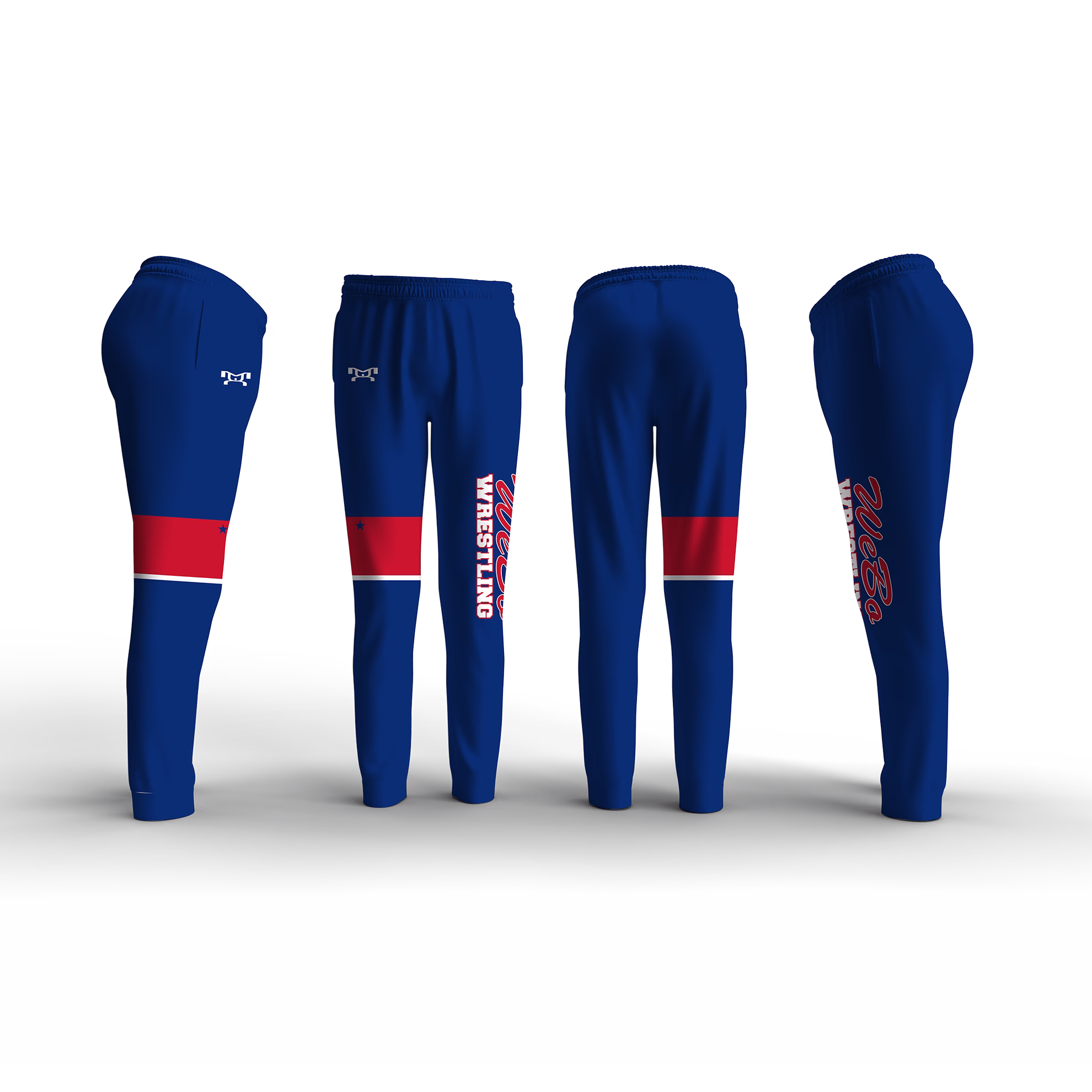 WeBo Wrestling Club Elite Sublimated Joggers
