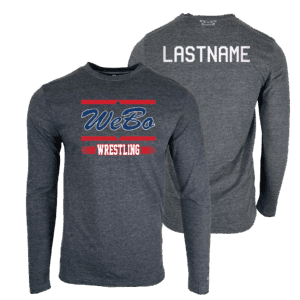 WeBo Wrestling Club Custom Heat Press Long Sleeve T-Shirt