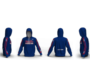 WeBo Wrestling Club Custom Unisex Sublimated Hoodie