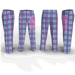 Wrestle like a girl Poly Fleece Pajama Pants
