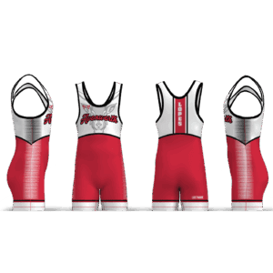 Avonworth Wrestling Club Red And White Men's Singlet