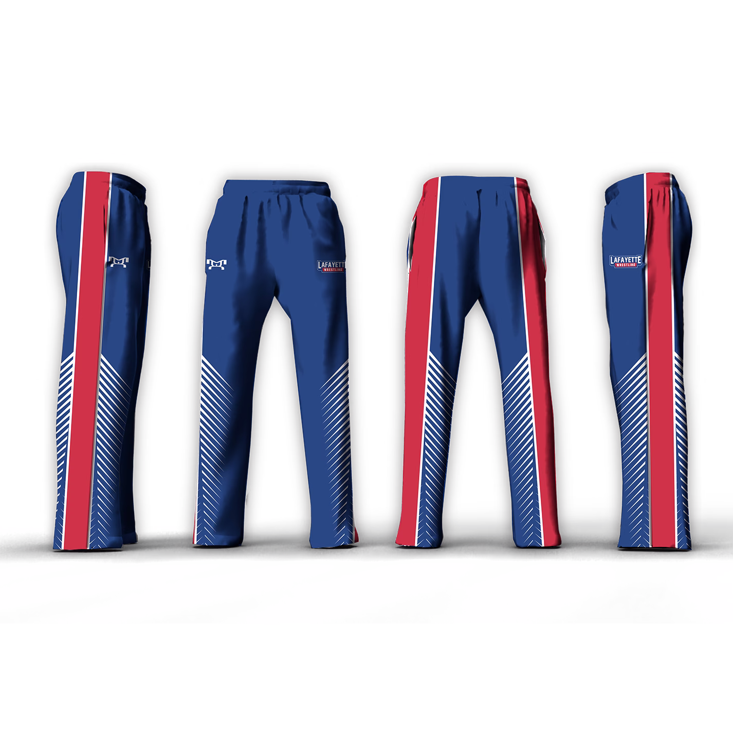 Lafayette High School Stripped Athletic Pant (Straight Leg)