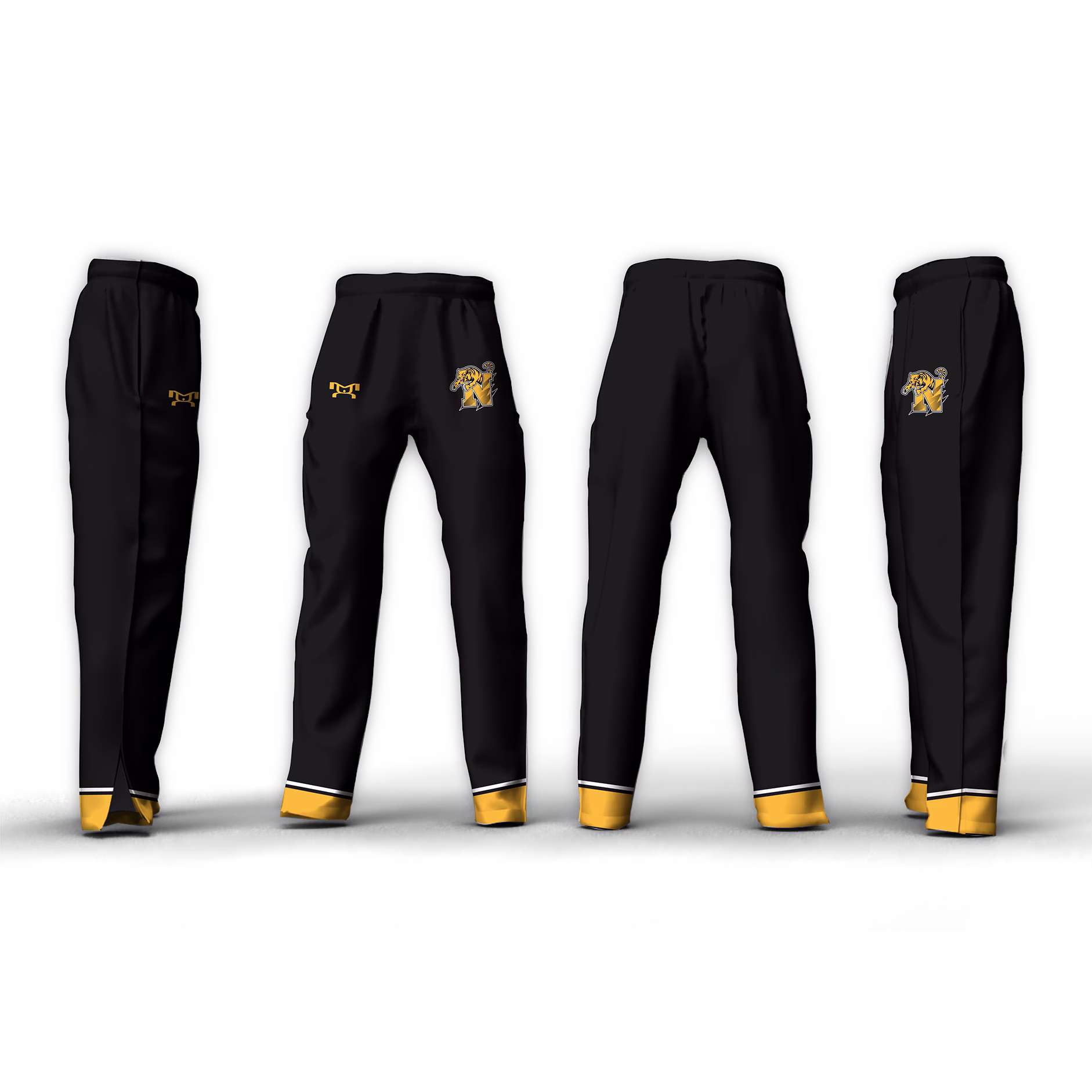 Northwestern Lehigh Youth Athletic Pant (Tapered/Zipper)