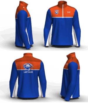 Armstrong High School Men's Mid-Weight Custom Quarter Zip