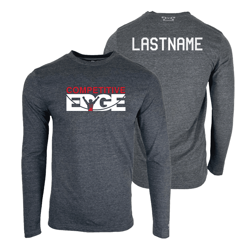 Competitive edge Wrestling Club Custom Heat Press Long Sleeve T-Shirt
