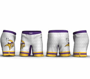Bronson Vikings Youth Men's 9" Fight Short