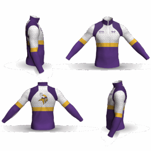 Bronson Vikings Youth Men's Light-Weight Custom Quarter Zip