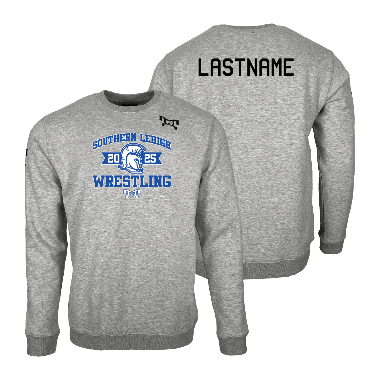 2025 Southern Lehigh Youth Wrestling MyHOUSE Heat Press Challenger Crewneck