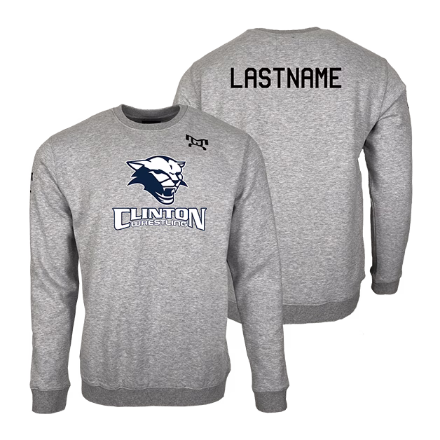 Clinton High School MyHOUSE Heat Press Challenger Crewneck