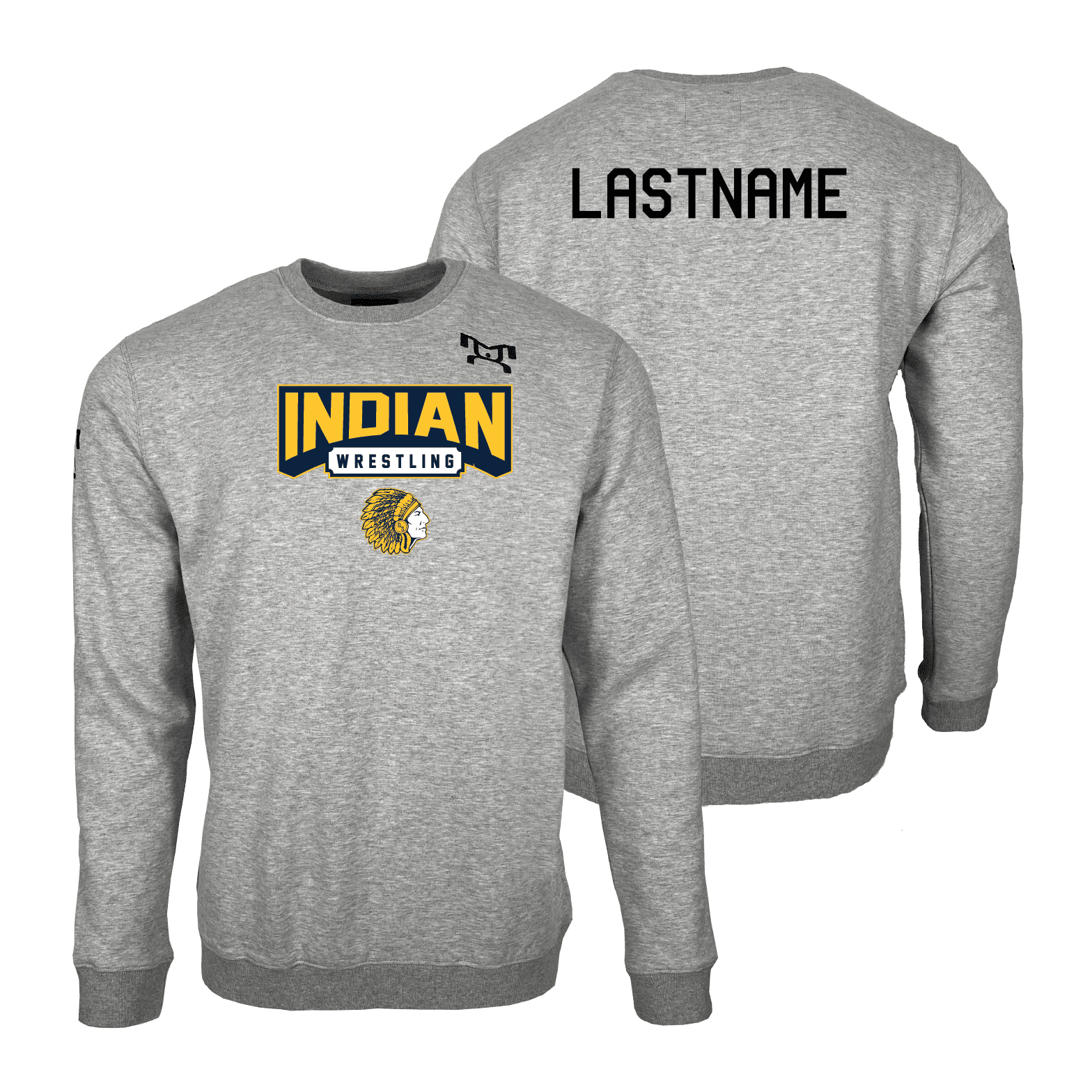 Berkeley Springs High School MyHOUSE Heat Press Challenger Crewneck