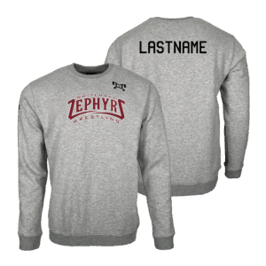 Whitehall Wrestling Club MyHOUSE Heat Press Challenger Crewneck