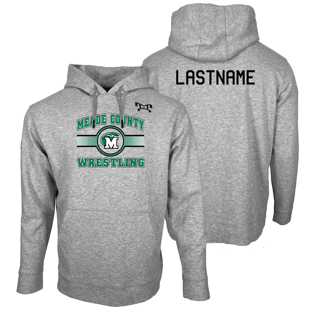 Meade County Wrestling MyHOUSE Heat Press Challenger Hoodie
