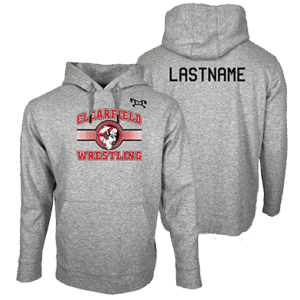 Clearfield Elementary Wrestling MyHOUSE Heat Press Challenger Hoodie