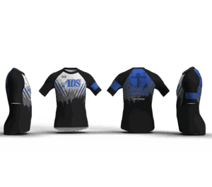 Danville Admirals Wrestling Black Men's Compression Short Sleeve Shirt