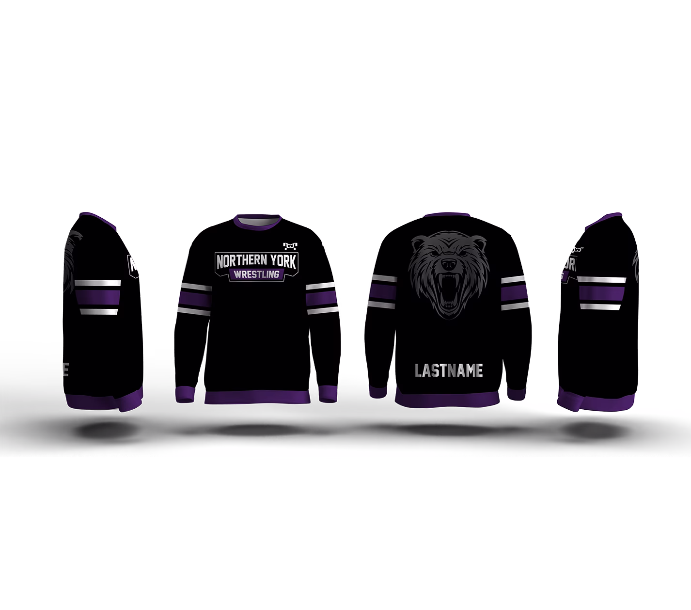 Northern York Elite Sublimated Crewneck 2025