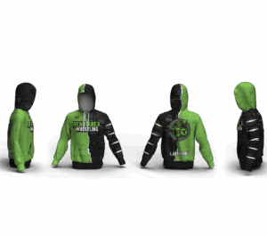 Bend Area Titans Wrestling Elite Sublimated Hoodie