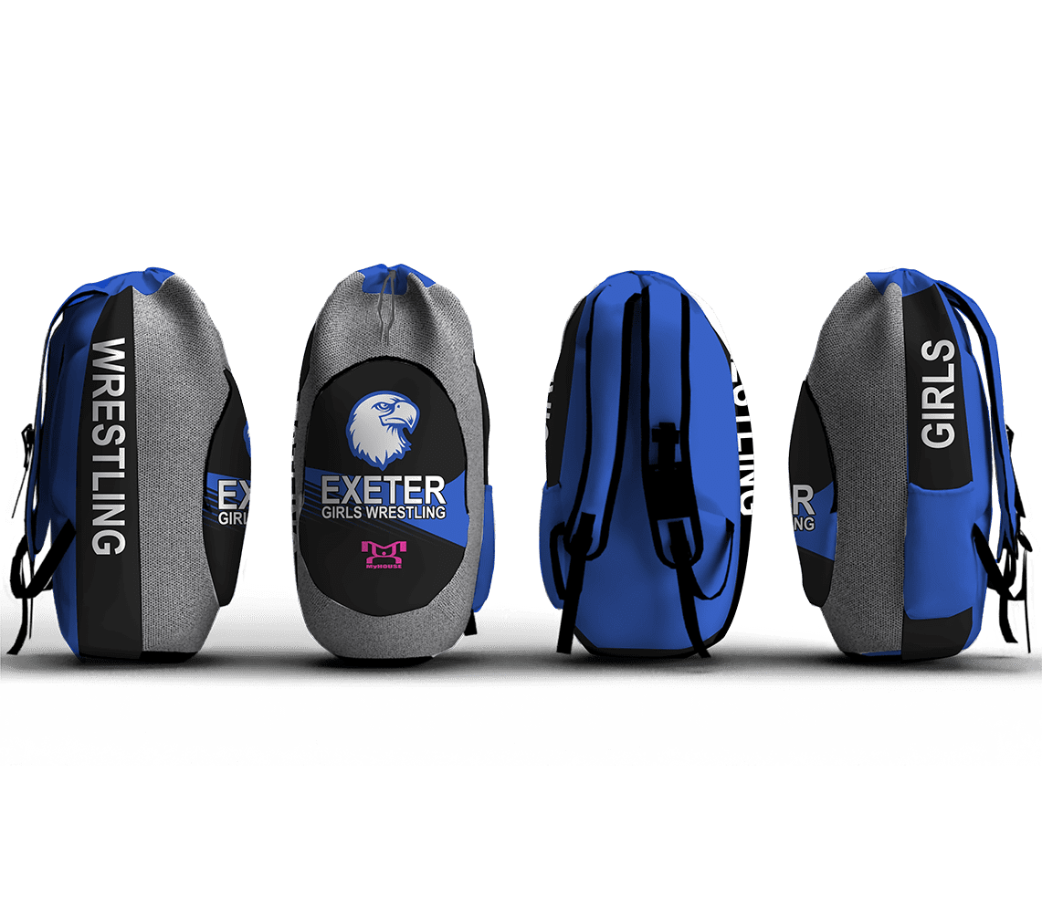 Exeter HS Girls Wrestling Sublimated Custom Gear Bag