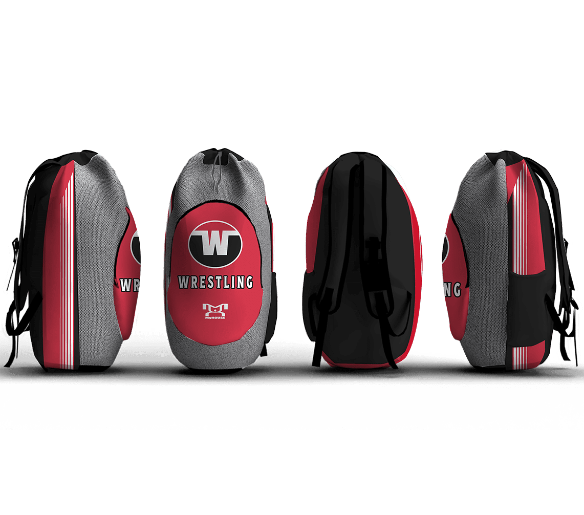 Greater Wheeling Wrestling Club Sublimated Custom Gear Bag