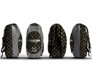 Phoenix Wrestling Club Black Sublimated Custom Gear Bag