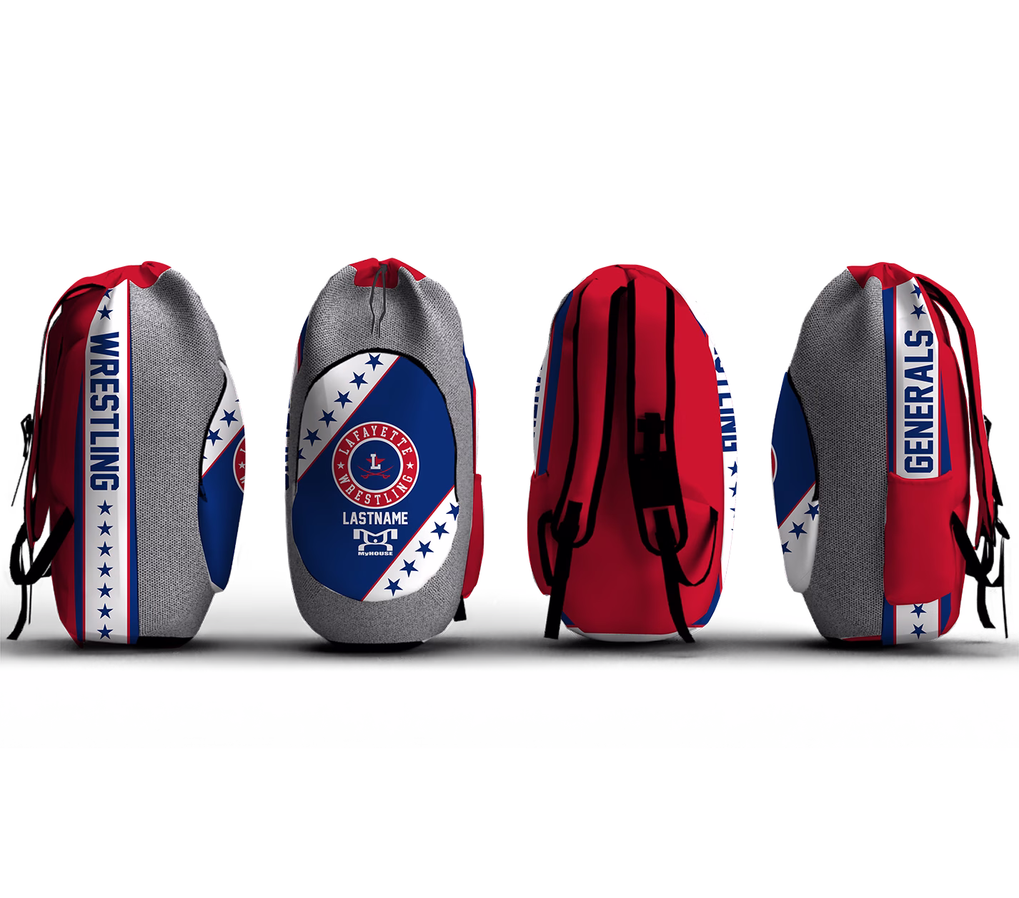 Lafayette High School Sublimated Custom Gear Bag