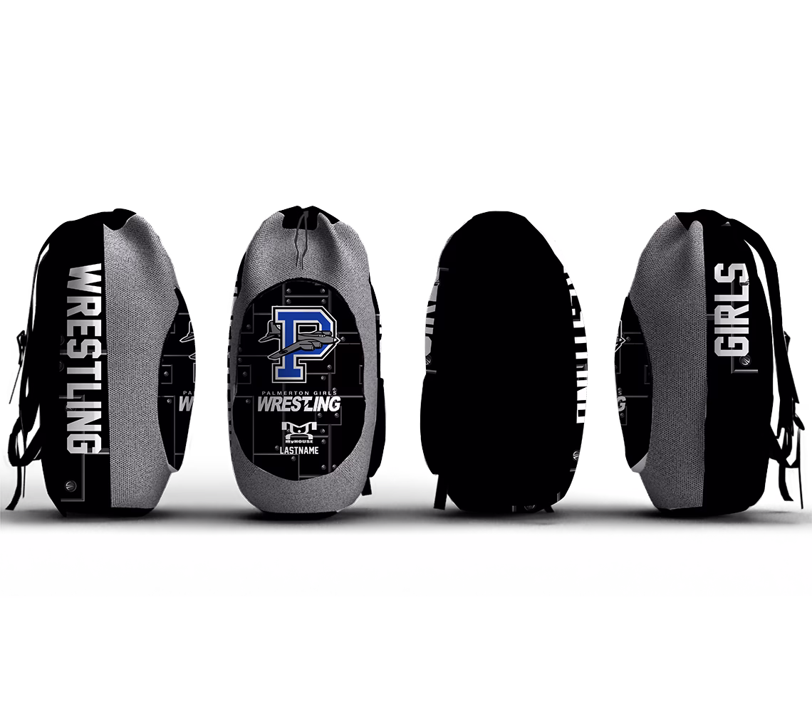 Palmerton GIRLS Wrestling Sublimated Custom Gear Bag