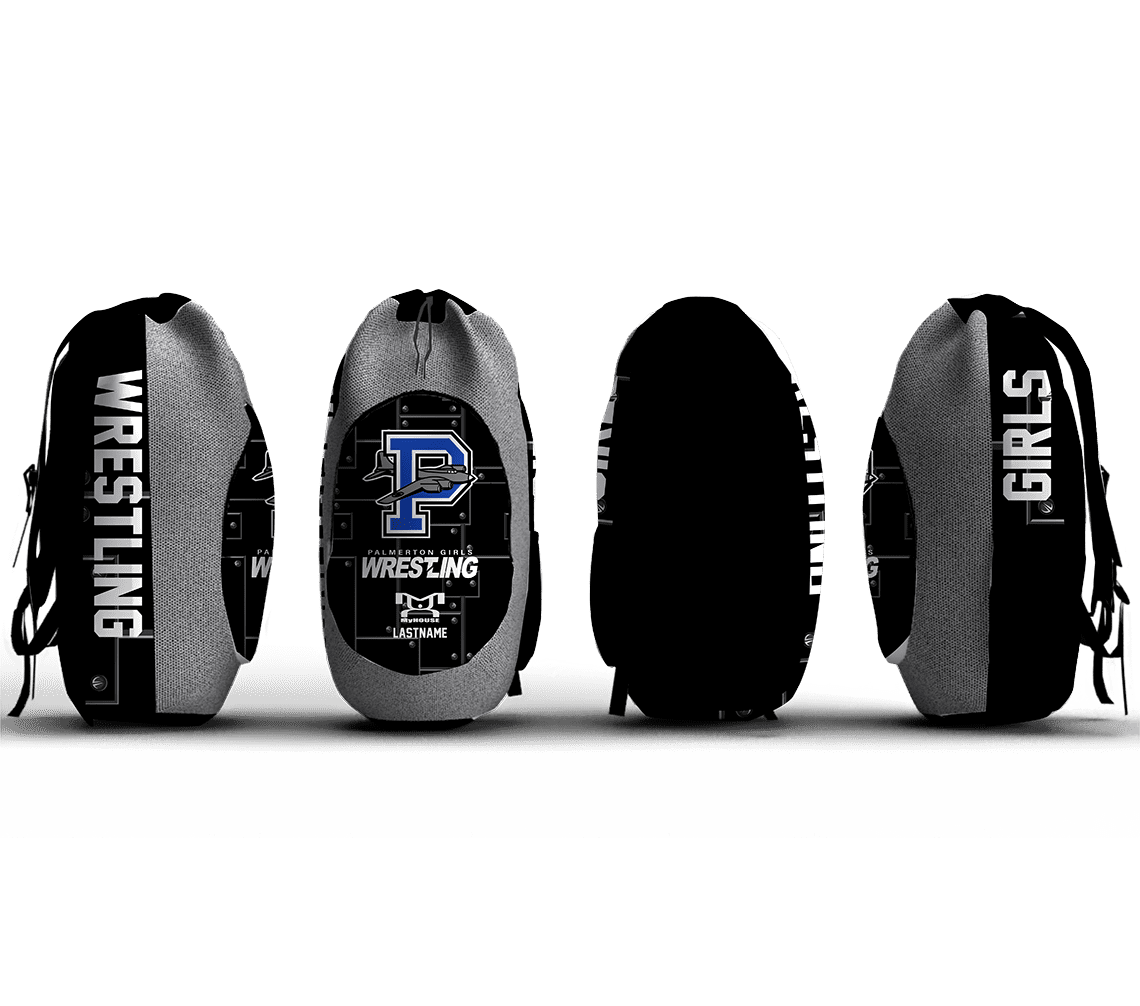 Palmerton GIRLS Wrestling Sublimated Custom Gear Bag