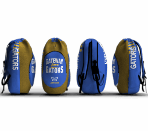 GATEWAY GATORS WC MA 01050 Sublimated Custom Gear Bag
