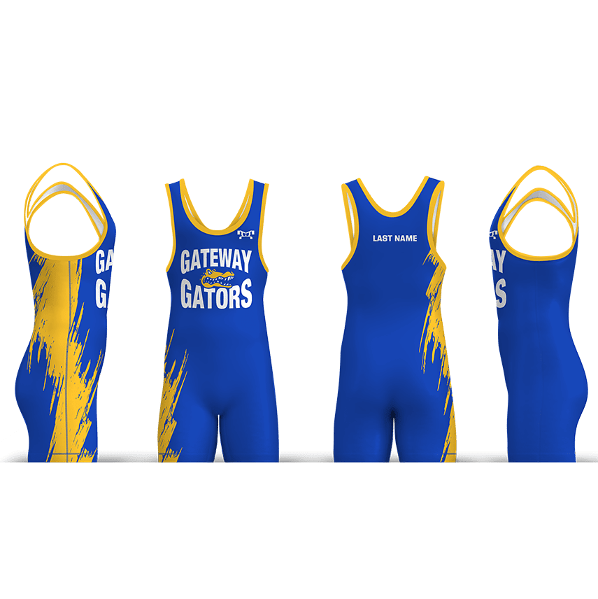 GATEWAY GATORS WC MA 01050 blue Men's Singlet