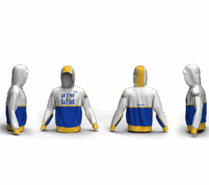 GATEWAY GATORS WC MA 01050 Custom Unisex Sublimated Hoodie