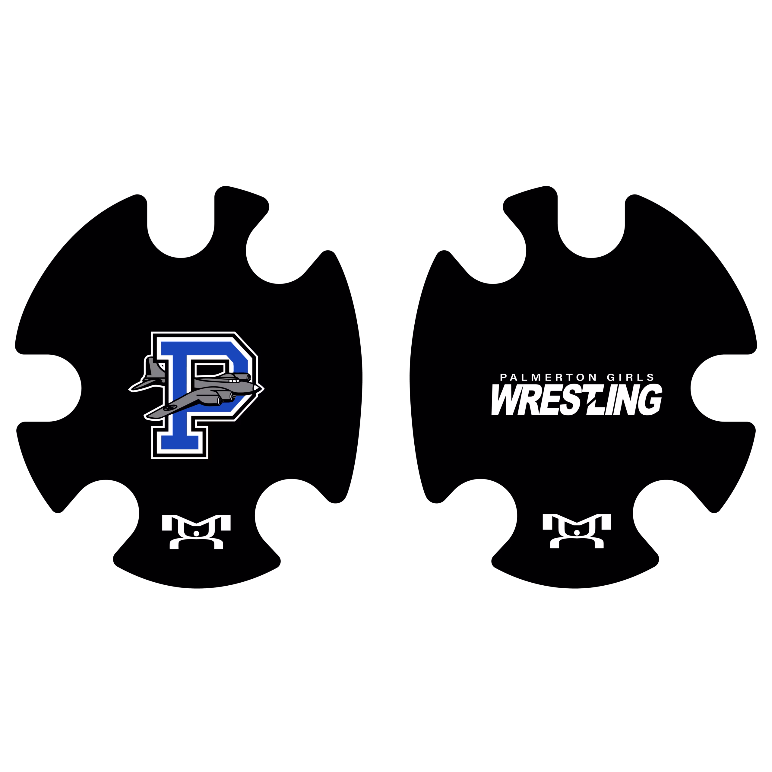 Palmerton GIRLS Wrestling Head Gear Decal