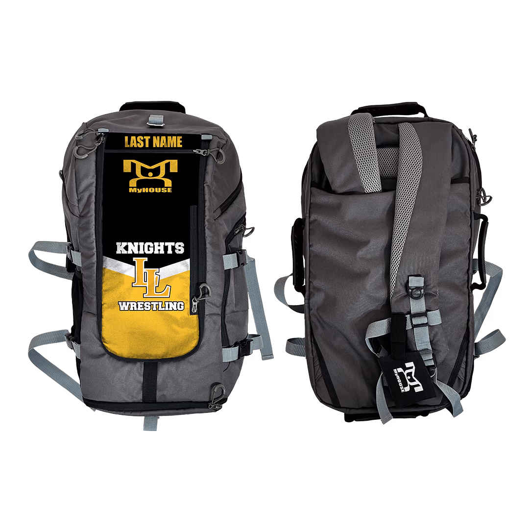 Lake Lehman Wrestling LL Logo Hybrid Gear Bag (THIS WILL SHIP IN 6-8 WEEKS)