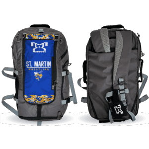St Martin Wrestling Hybrid Gear Bag (THIS WILL SHIP IN 6-8 WEEKS)