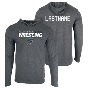 Palmerton GIRLS Wrestling Custom Heat Press Long Sleeve Hoodie T-Shirt