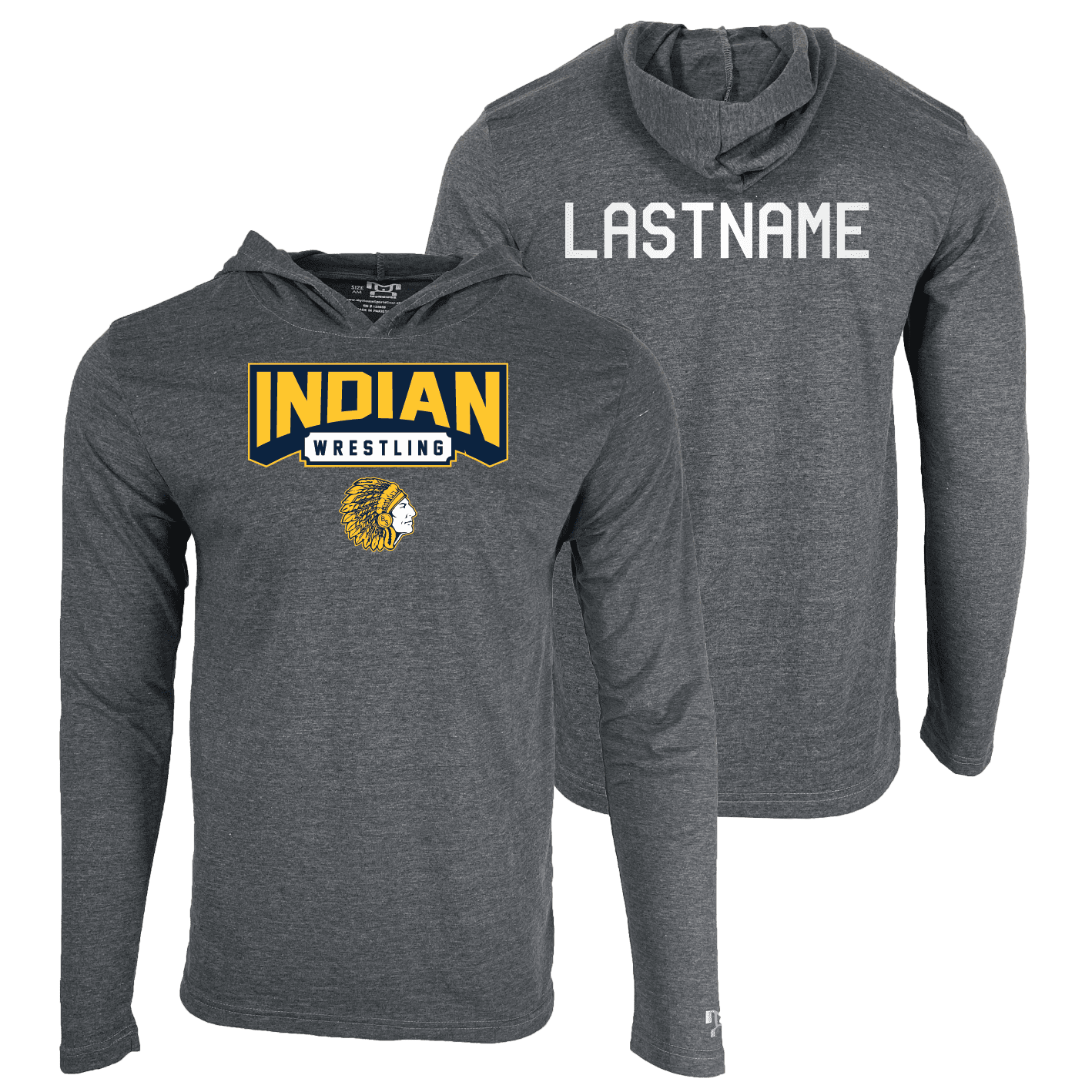 Berkeley Springs High School Custom Heat Press Long Sleeve Hoodie T-Shirt