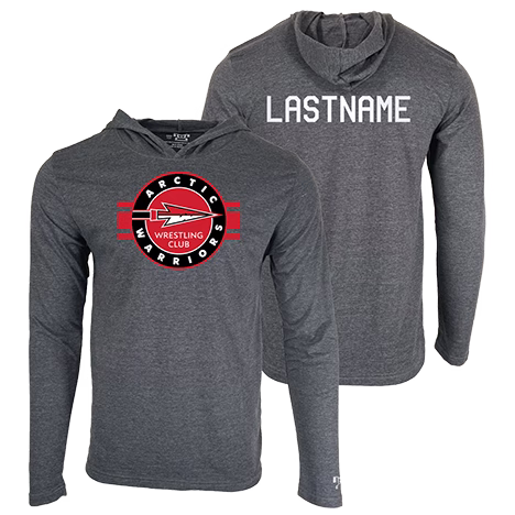 Arctic Warriors WC 2025 Dark Grey Custom Heat Press Long Sleeve Hoodie T-Shirt