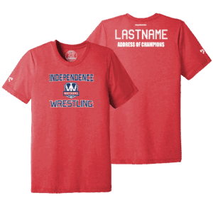 Independence Address Of Champions Heat Press T Shirt