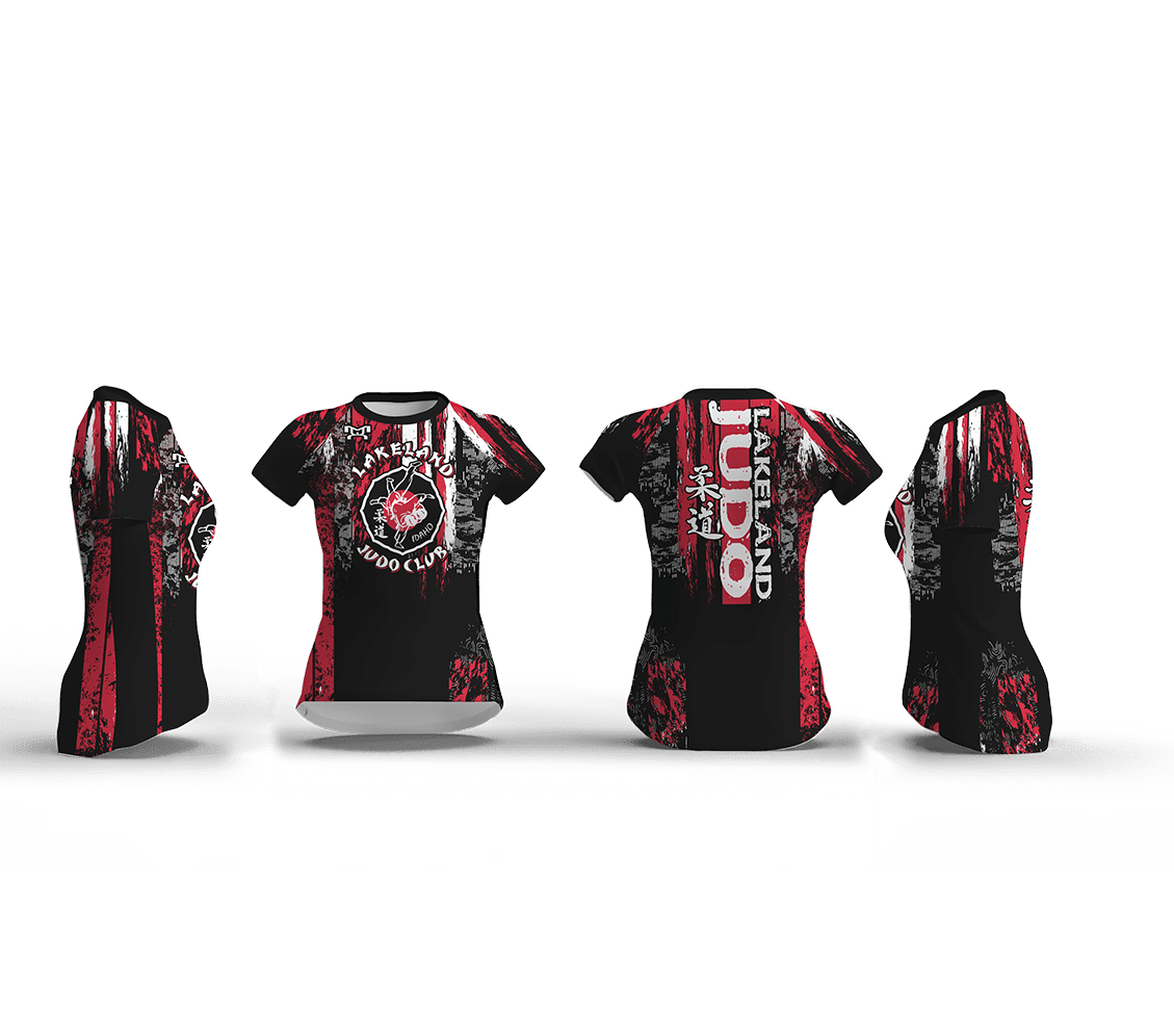 LAKELAND JUDO ID 83801 Women's Compression Short Sleeve Shirt