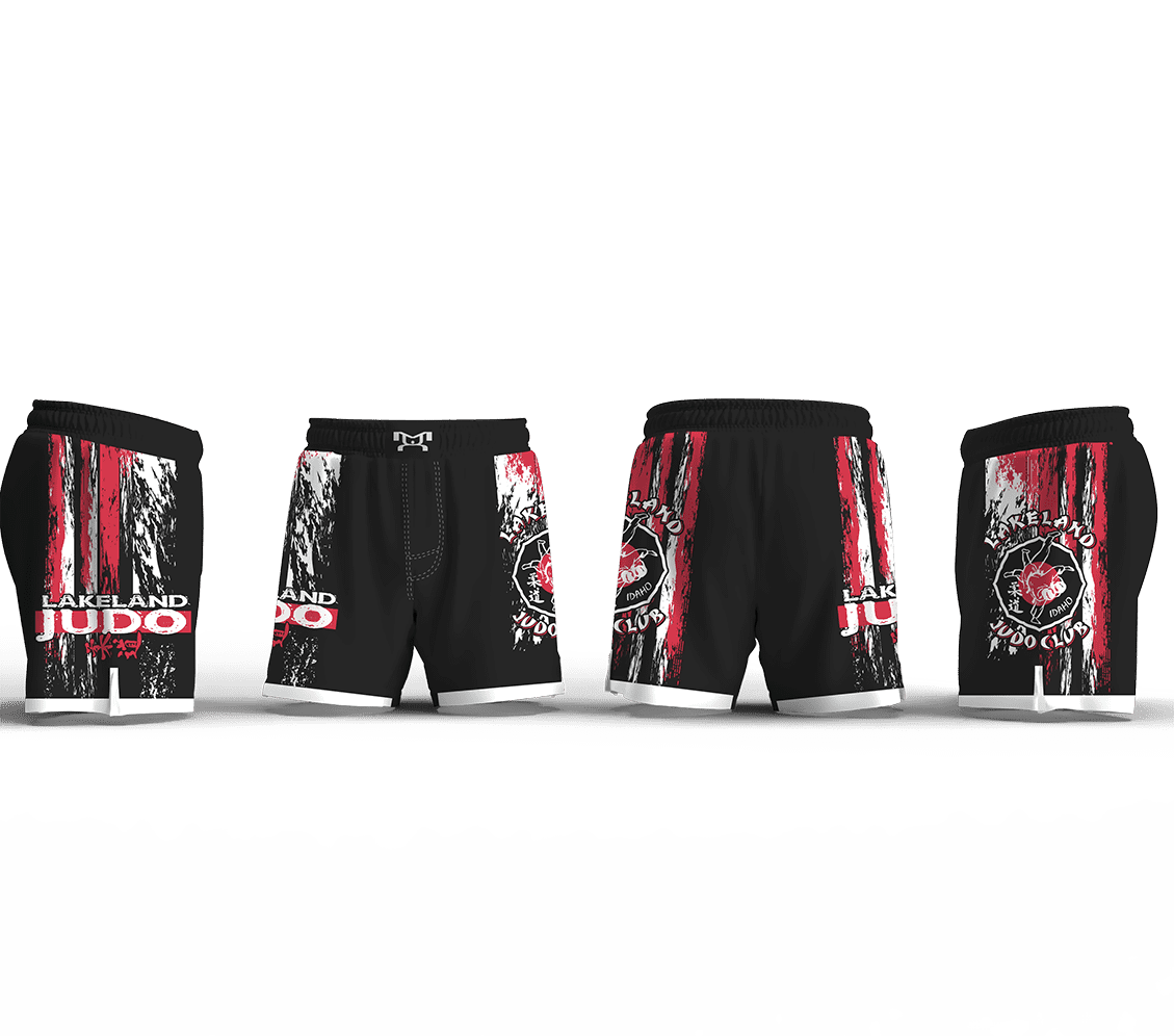 LAKELAND JUDO ID 83801 Men's 6" Fight Short