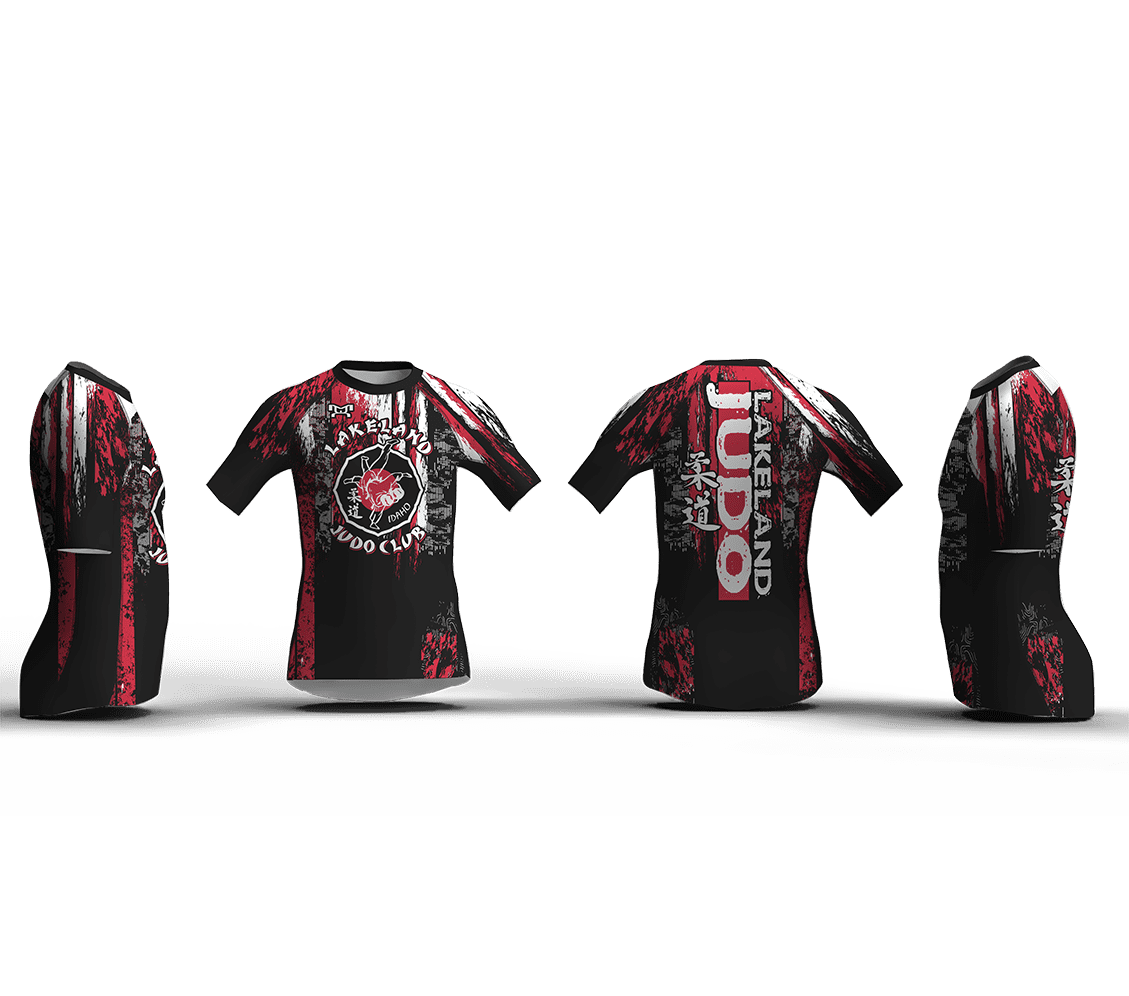 LAKELAND JUDO ID 83801 Men's Compression Short Sleeve Shirt