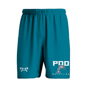 POD Wrestling Club Athletic Mesh Short