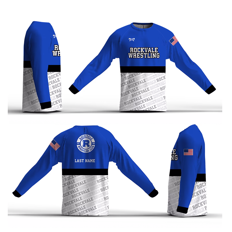 Rockvale Wrestling Club Loose Long Sleeve Dri-Fit